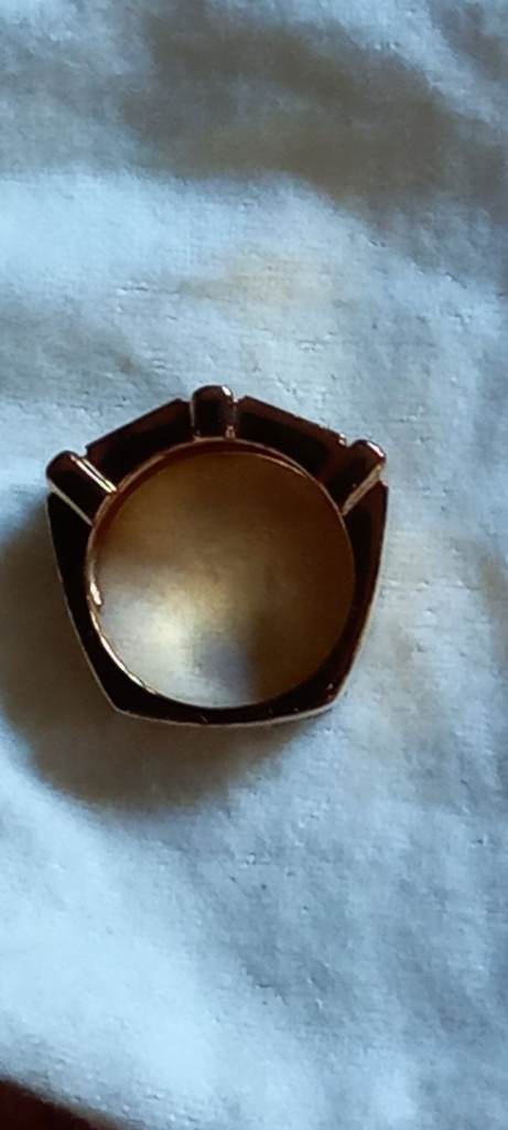 Sterling Silver And 18ct Rolled Gold Ring By Links Of London