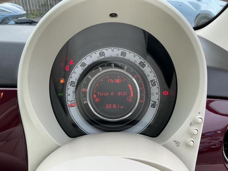 2018 Fiat 500 1.2 Lounge Hatchback 3dr Petrol Manual Euro 6 (s/s) (69 bhp) HATCHBACK Petrol Manual