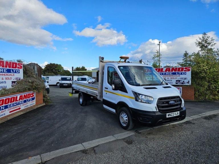 2023 ON 23 PLATE FORD TRANSIT 350 LEADER TDCI RWD LWB DROPSIDE PICKUP ULEZ FREE
