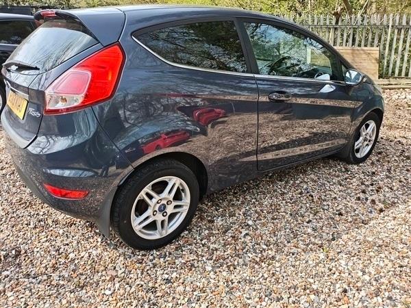 Ford Fiesta ZETEC ulez petrol grey, hpi all clear, 3 door