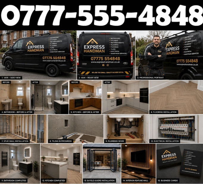 Professional Handyman Services in London – Property Repairs, Home Maintenance 