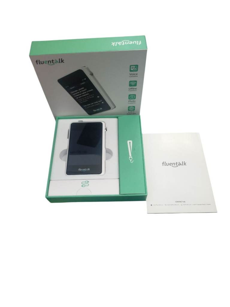 Fluentalk T1 Mini Language Translator Device – Used, Boxed, Fully Working 