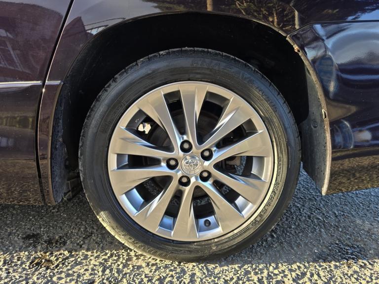 2010 Toyota Vellfire G PURPLE 2.4 PETROL 2010(60) ULEZ FREE, 7 SEATERS MPV Petrol Automatic