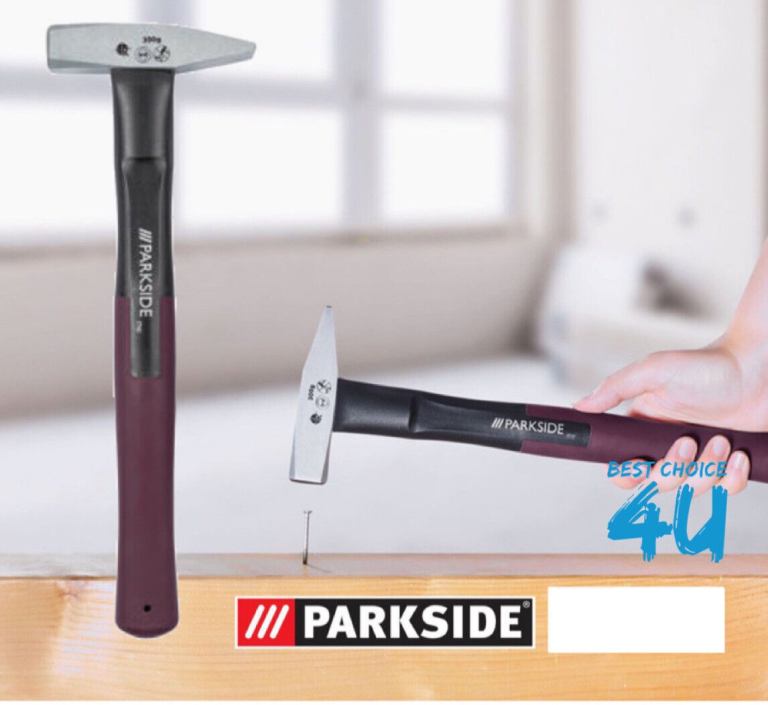 Brand New Parkside 300G Locksmith Hammer ,non Slip Handle With Fibre Glass Core, Shaft 285