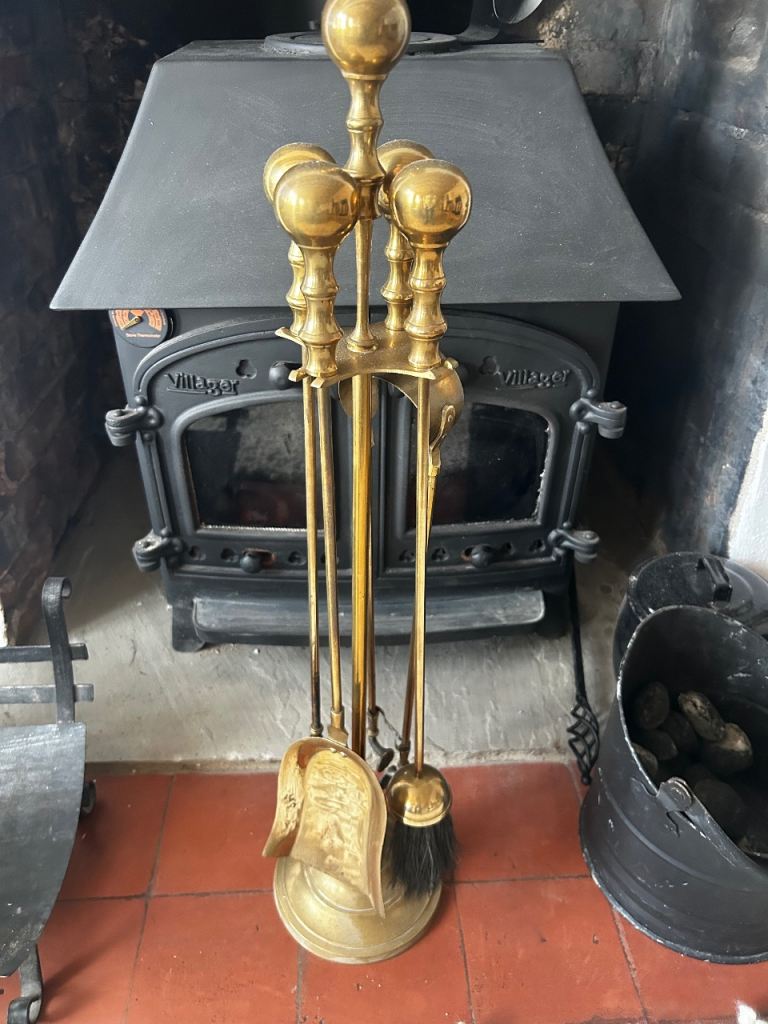 Fireside brass companion set - Reduced