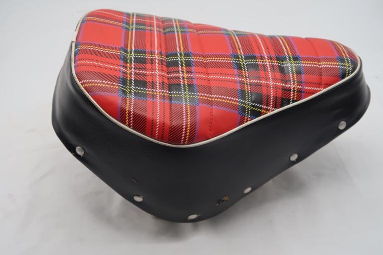 jincheng JC50/Z50A/ST50 Monkey Red Tartan Seat Assembly