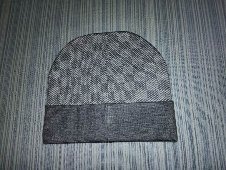 LV Light Grey Beanie