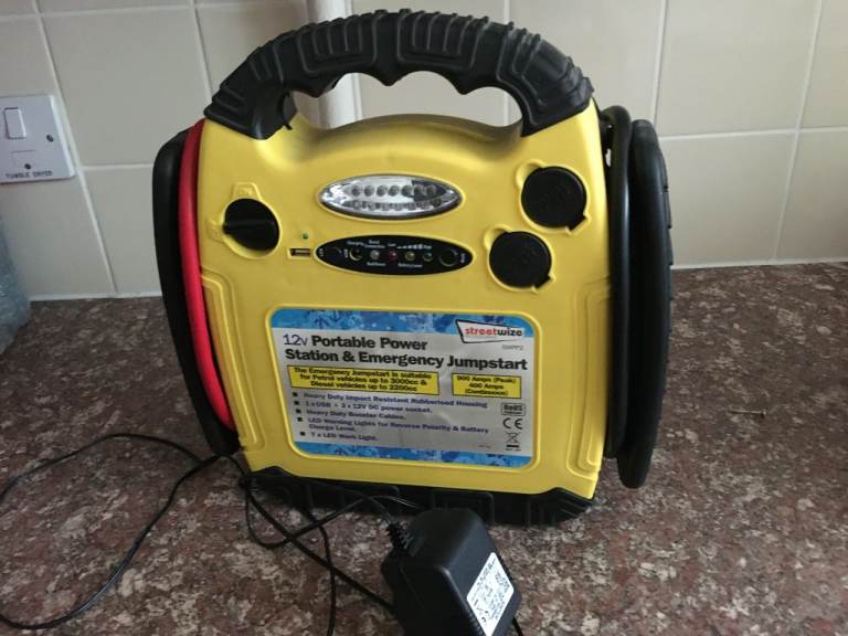 Vehicle Jump Starter, streetwize 12v portable power station.