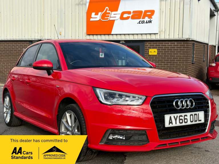 2016 Audi A1 1.4 TFSI CoD S line Sportback Euro 6 (s/s) 5dr HATCHBACK Petrol Manual