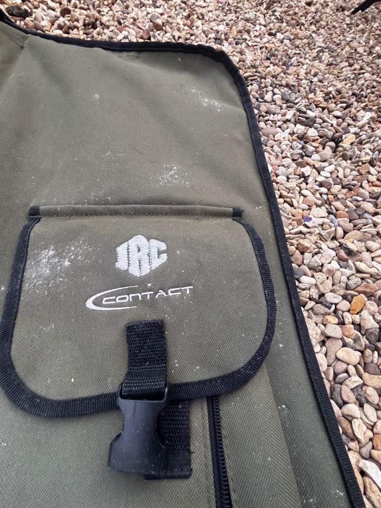 Contact Fishing Rod Bag - Green, Good Condition