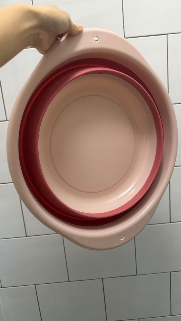 Collapsible wash basin - Portable - Space Saving