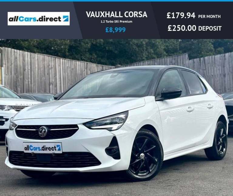 2020 Vauxhall Corsa 1.2 Turbo SRi Premium Hatchback Petrol Manual