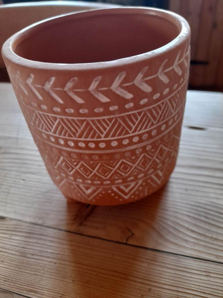 Small terracotta pot