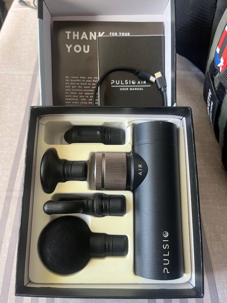 PULSIO AIR Massage Gun - As Good As New, Boxed