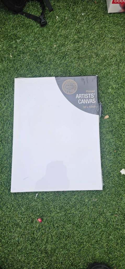 New Artists Canvas for Painting – White, Unused
