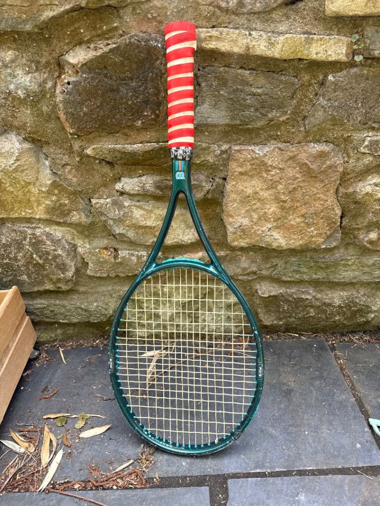 Tennis racquet BROKEN - for dog walks??!?