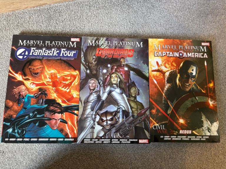 Marvel Platinum Graphic Novels & Filmation Generation Book