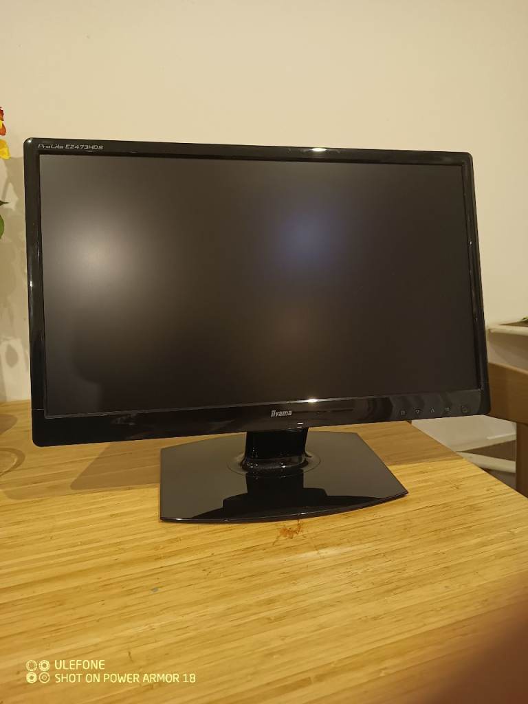 iiyama ProLite E2473HDS 24" Full HD Monitor HDMI DVI VGA