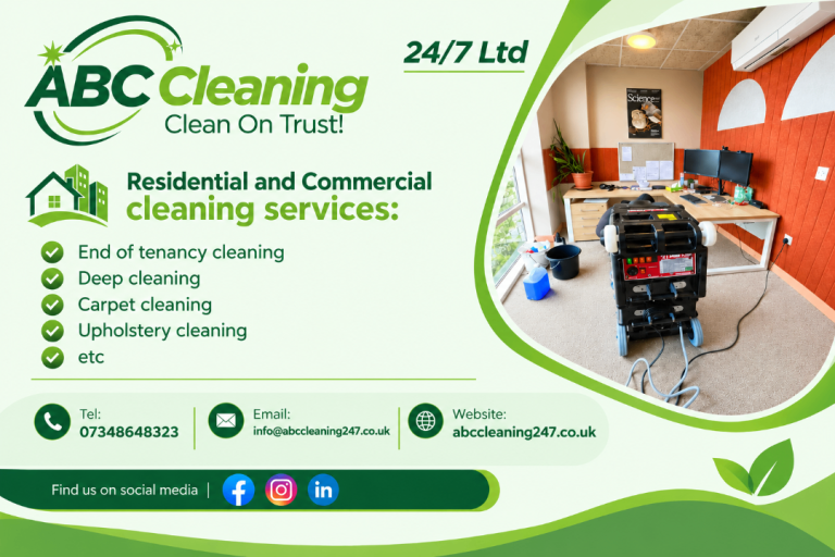 End of tenancy cleaning, Carpet & Upholstery cleaning etc
