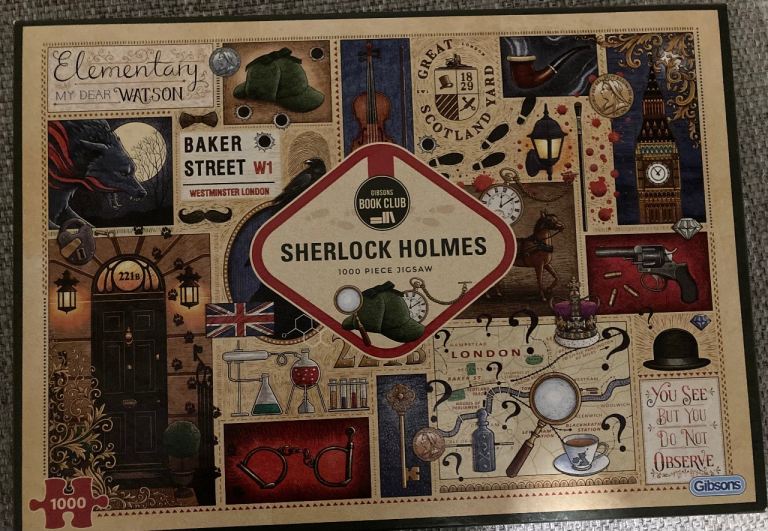 Sherlock Holmes 1000 piece puzzle.