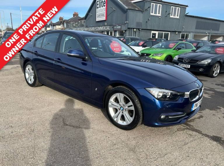 2017 BMW 3 Series 2.0 330e 7.6kWh Sport Saloon 4dr Petrol Plug-in Hybrid Auto Euro 6 (s/s) (2 Sal...