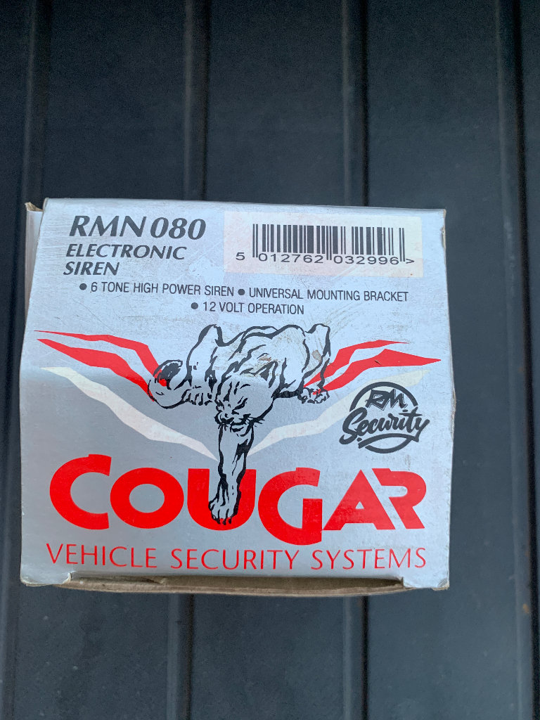 Alarm siren car / house 