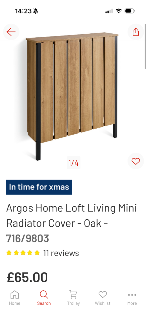 image for Radiator cover brand new not used 