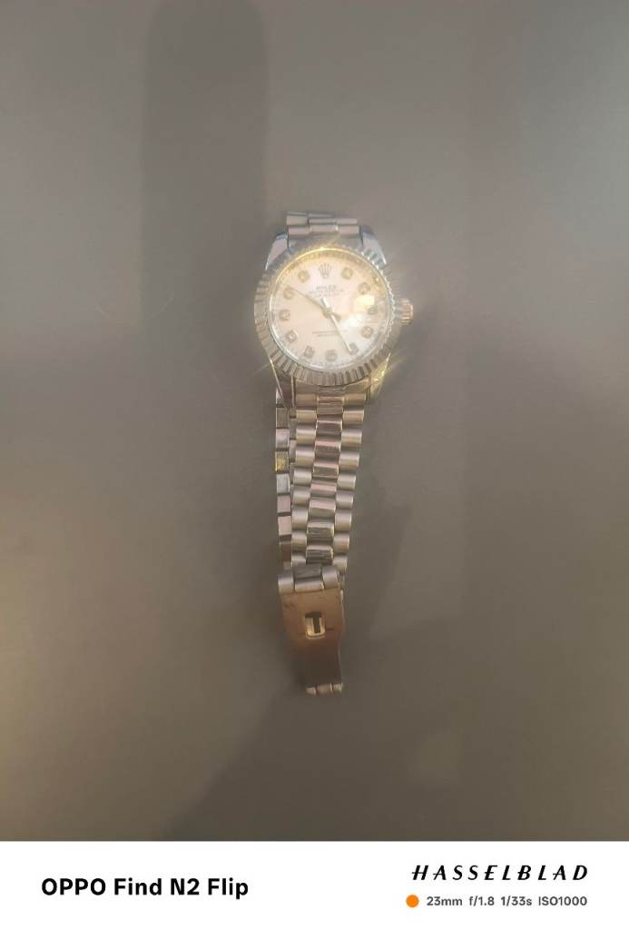 KLAUS KOBEC LADIES DIAMOND WATCH 