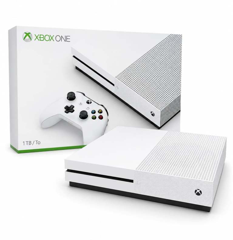 Xbox One S 1TB White Game Console