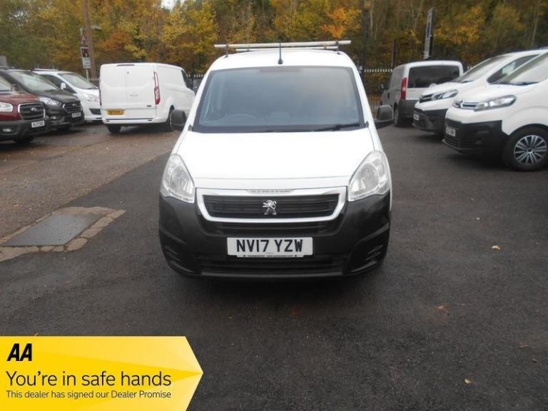 Peugeot Partner 2017 BLUE HDI PROFESSIONAL L1 NO VAT CAMBELT HAS JUST BEEN REPLA