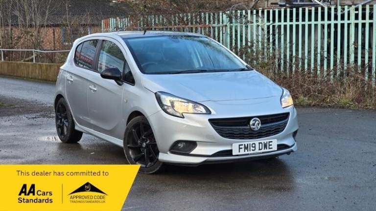 2019 Vauxhall Corsa 1.4i ecoTEC SRi VX Line Nav Black Euro 6 5dr HATCHBACK Petrol Manual