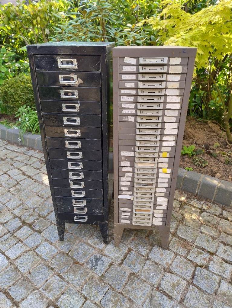 Retro filing cabinet bisley style PLEASE READ