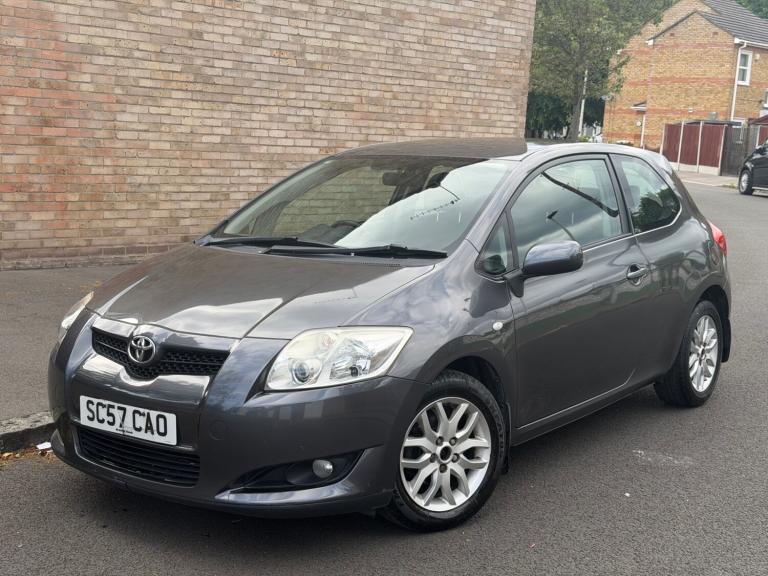 2008 Toyota Auris 1.6 VVTi TR 3dr MM HATCHBACK Petrol Manual