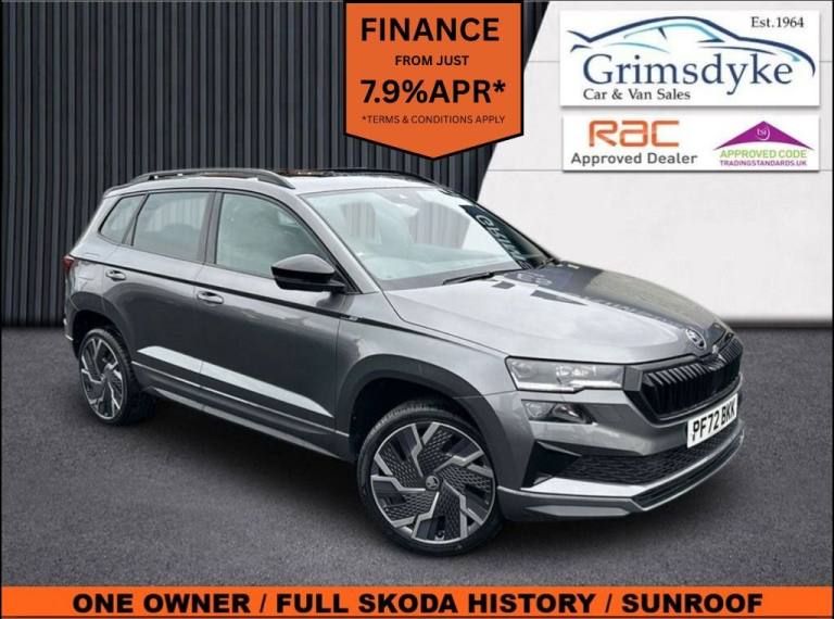 2022 Skoda Karoq 1.5 TSI ACT SportLine SUV 5dr Petrol DSG Euro 6 (s/s) (150 ps) ESTATE Petrol Aut...