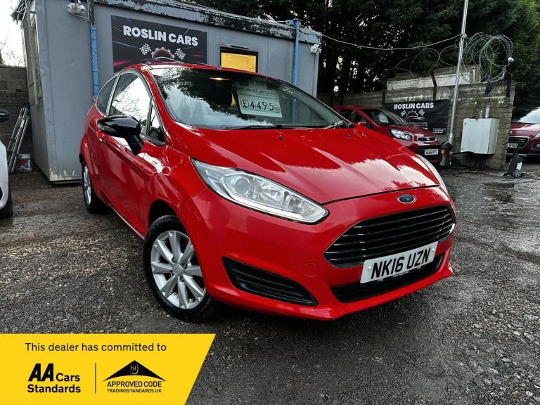 2016 Ford Fiesta 1.25 Style 3dr HATCHBACK Petrol Manual