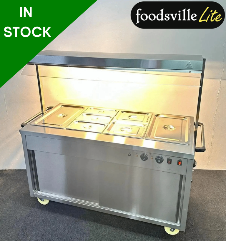 NEW Foodsville Lite Bain Marie & Hot Cupboard w/ Overgantry - PAY OVER 6 MONTHS OR 15% OFF!  