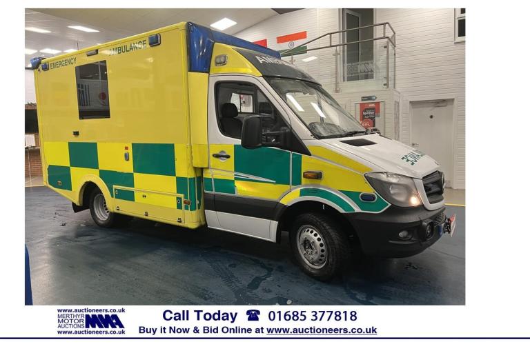 2015 Mercedes-Benz Sprinter 3.0CDI 190PS AUTO WAS BODY AMBULANCE / CAMPER -----------------------...