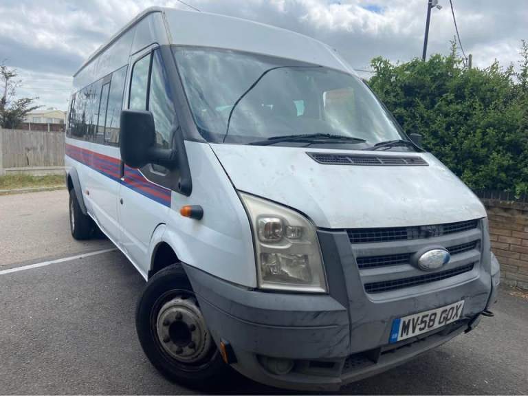2008 Ford, TRANSIT 17 seater mini bus low miles no vat 