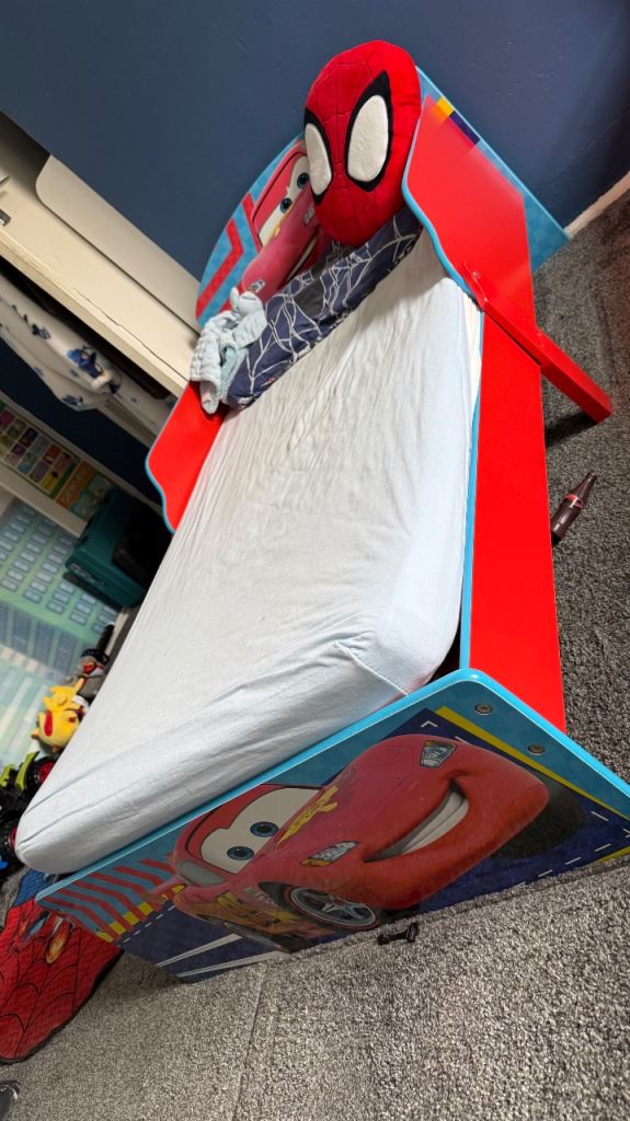 Cars toddler bed