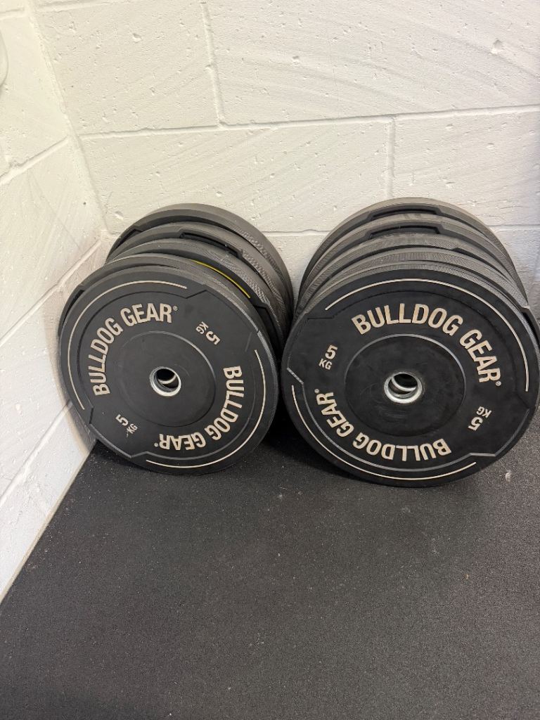 Bulldog Gear Bumper Plates - 140kg set