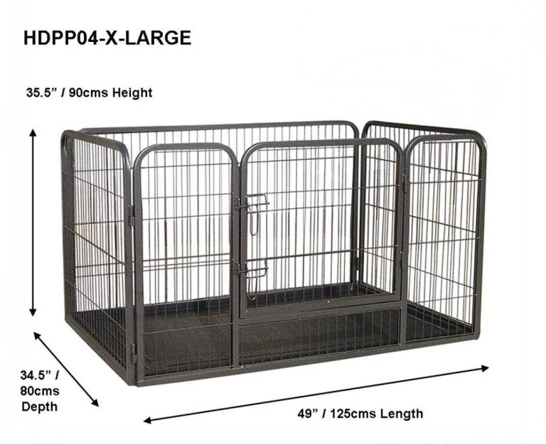 Sturdy open play pen for your pets.