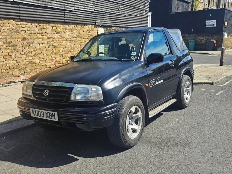 Suzuki, GRAND VITARA,ULEZ - free Convertible, 2003, Manual, 1590 (cc), 3 doors