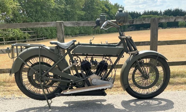 Royal Enfield 6HP 1916 V twin – Banbury Run Machine – Lots of Character