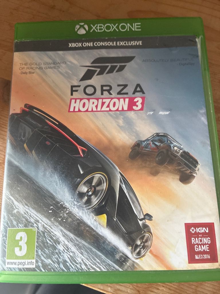 Forza Horizon 3 Xbox One Game – Good Condition