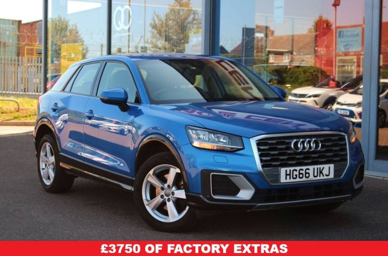 2017 66 AUDI Q2 1.4 TFSI COD SPORT SUV 5DR PETROL S TRONIC EURO 6 (S/S) (150 PS)