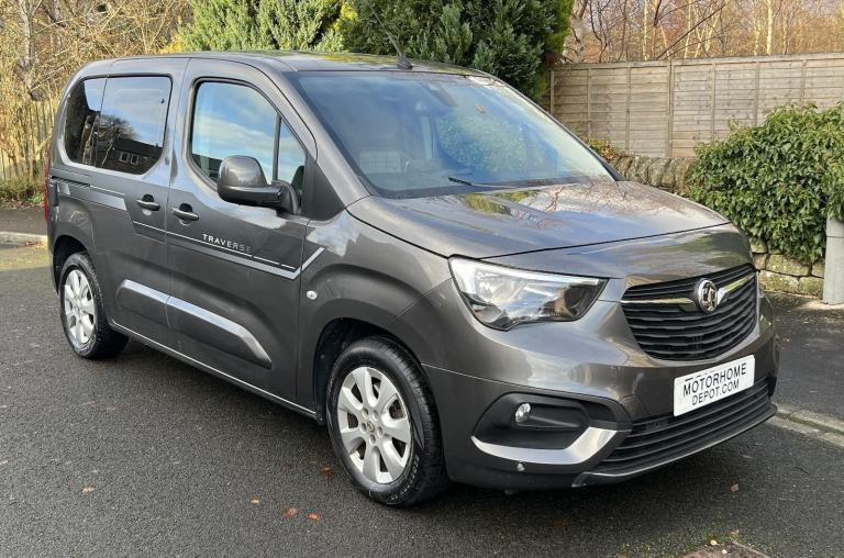 Vauxhall Combo Life, 2019, 1 berth rear bedroom campervan conversion