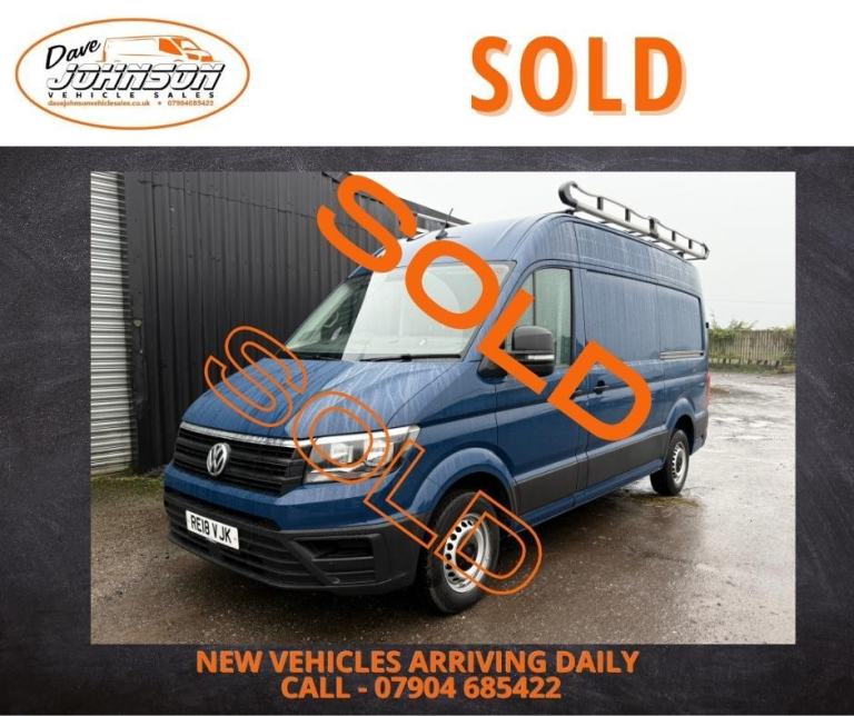 Volkswagen Crafter 2018 H3 L2 Blue 