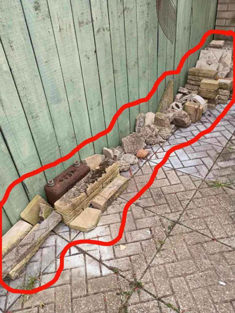Assorted Garden Bricks and Paving Slabs
