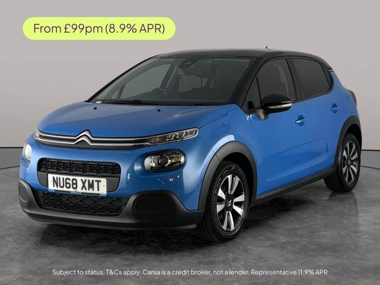 2018 Citroen C3 1.2 PureTech Feel Hatchback 5dr Petrol Manual Euro 6 (82 ps) - BLUETOOTH -  Hatch...