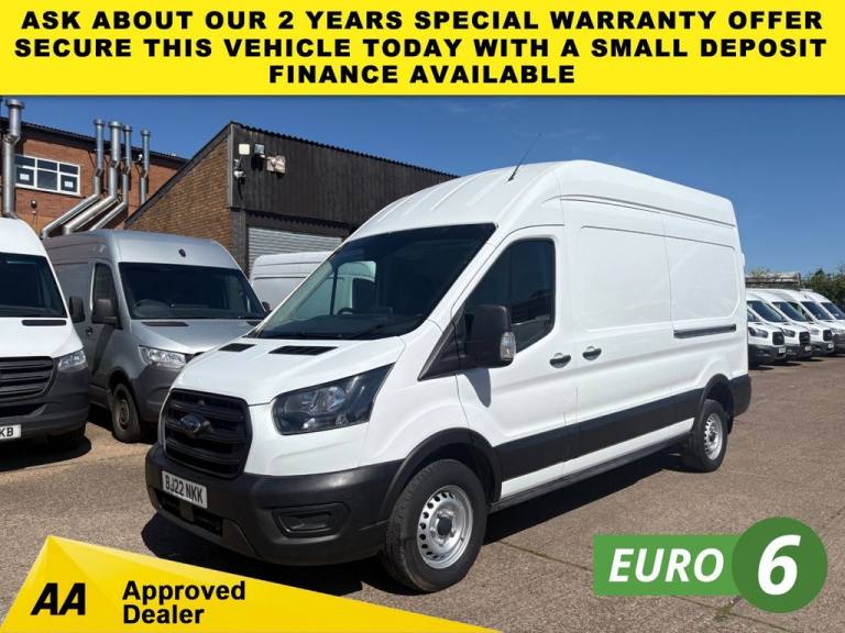 2022 22 FORD TRANSIT 2.0 TDCI T350 LEADER ECOBLUE L3 H3 LWB H/ROOF RWD 130BHP. 8